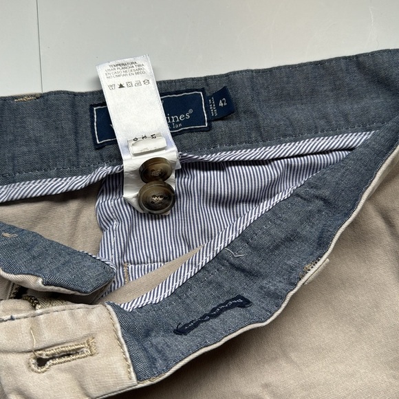 Vineyard Vines Tan Flat Front Shorts - Picture 3 of 7